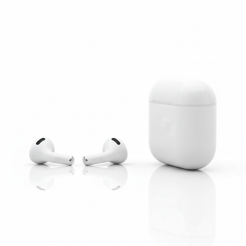 Apple AirPods 2nd Generation side view with closed case