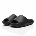 Yeezy Slides Black front view